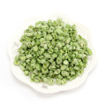 Dehydrated freeze-dried green pea cubes